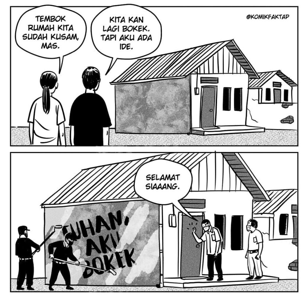 Nasib Mural Mirip Jokowi di Jagakarsa, Hanya Bertahan Sehari kemudian Dihapus