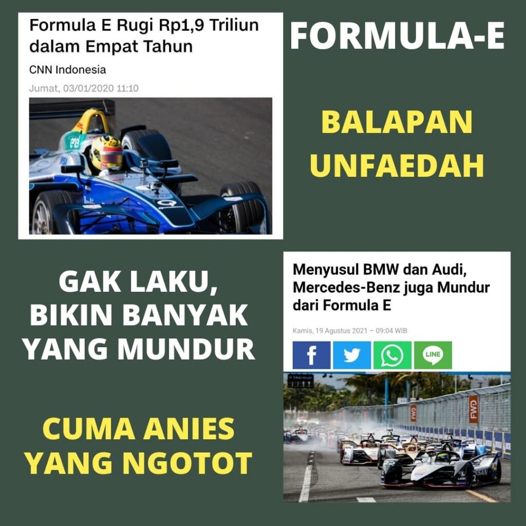 Ketua DPRD: DKI Jakarta Tak Punya Uang Untuk Gelar Formula E