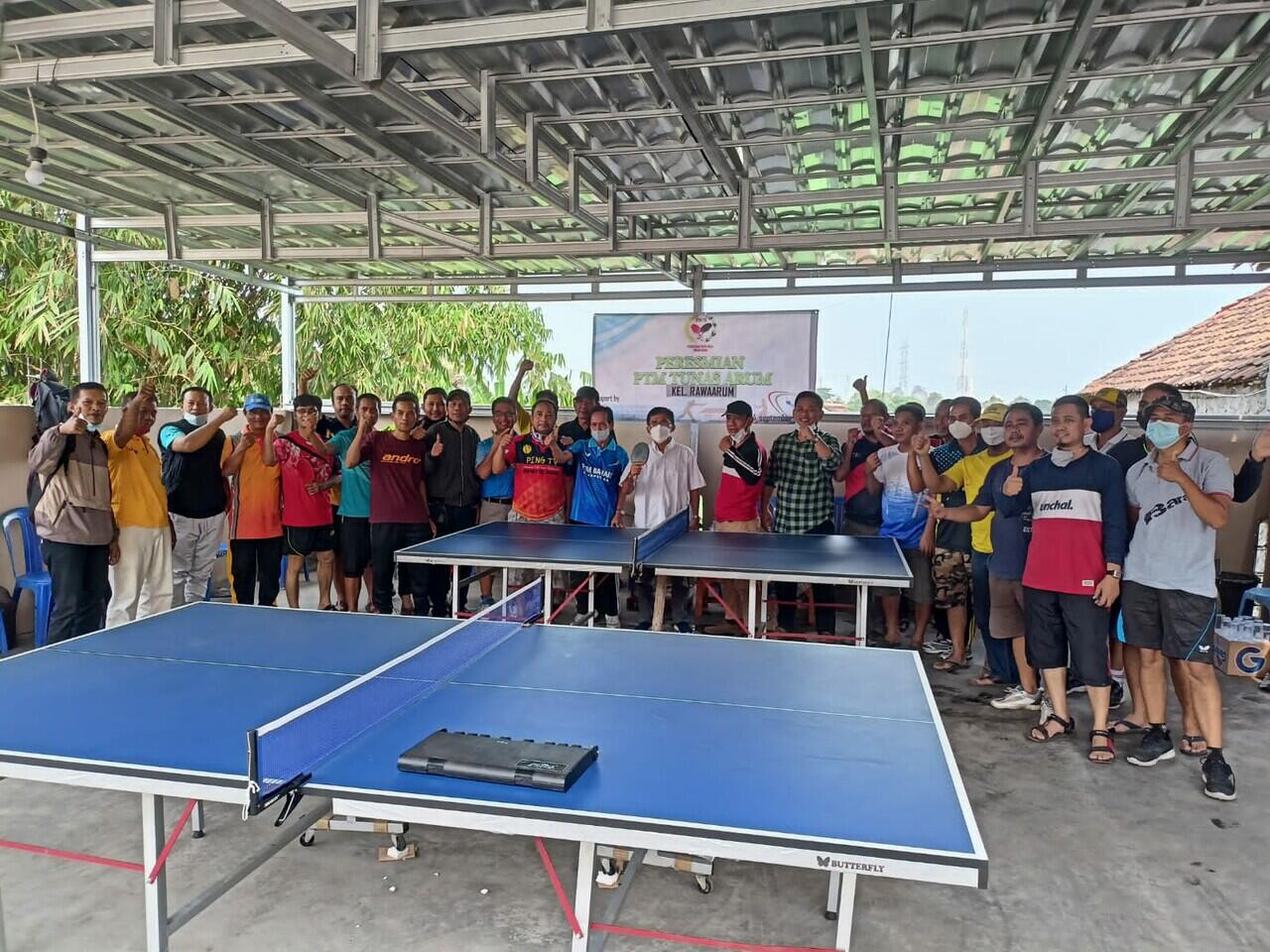 Persatuan Tenis Meja Tunas Arum Diresmikan