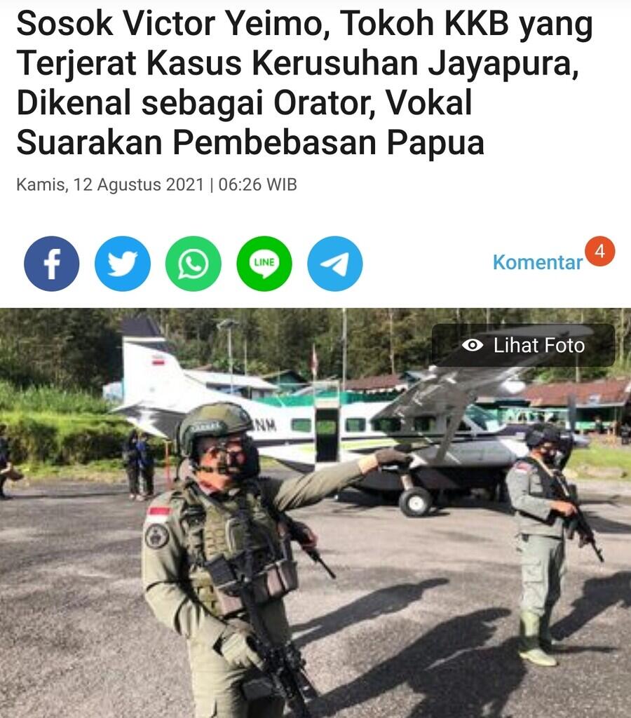 Pemuda Gereja Papua: Bebaskan Victor Yeimo tanpa syarat