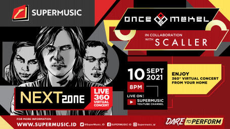 Once dan Scaller, Kolaborasi Musisi Lintas Generasi yang Siap Manjakan Mata & Telinga