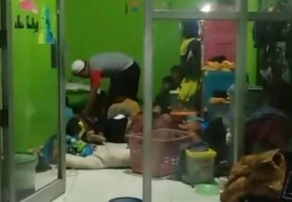 Viral, Pria Diduga Ustad di Pondok Pesantren Aniaya Santri Anak-anak