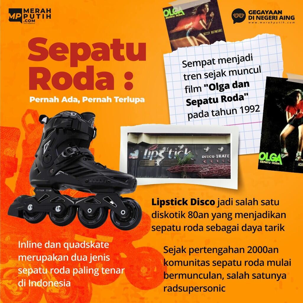 Gegayaan Sepatu Roda Gegara Film 'Olga dan Sepatu Roda'