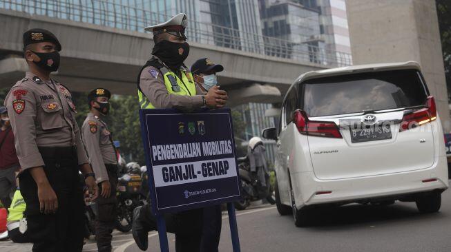 Hari Ini, Polda Metro Jaya Berlakukan Tilang Langsung Bagi Pelanggar Ganjil Genap