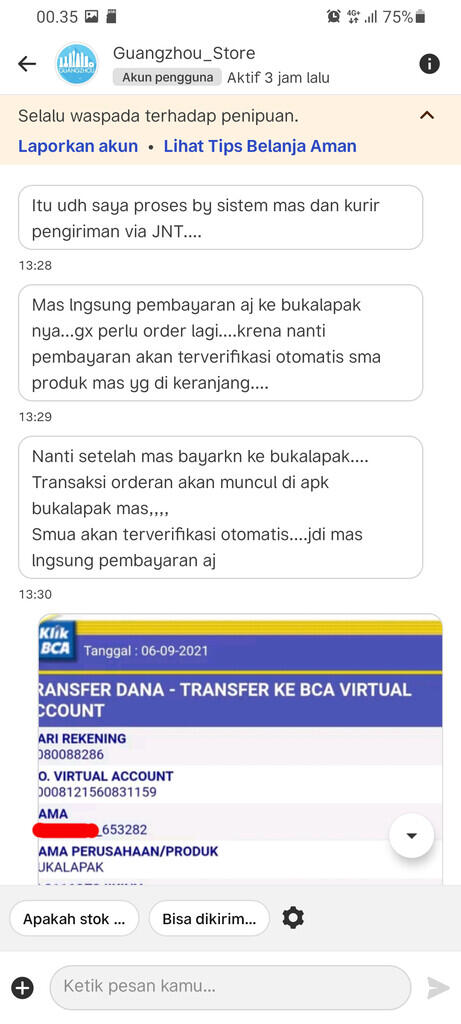 AWAS.!!! SUPER SELLER BUKALAPAK Juga Banyak PENIPU, BL Menjual Rating Kepada PENIPU.!