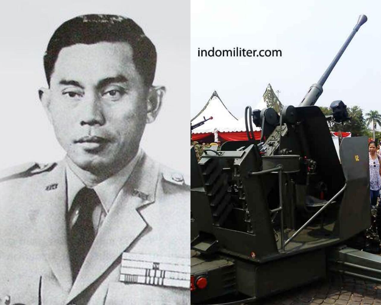 Sekilas Kisah Jenderal Ahmad Yani dan Meriam Bofors 40 mm L/70