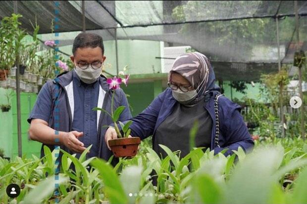 Anies Pamer Maket Taman Maju Bersama Humaniora, Warganet Bilang Jakarta Makin Keren