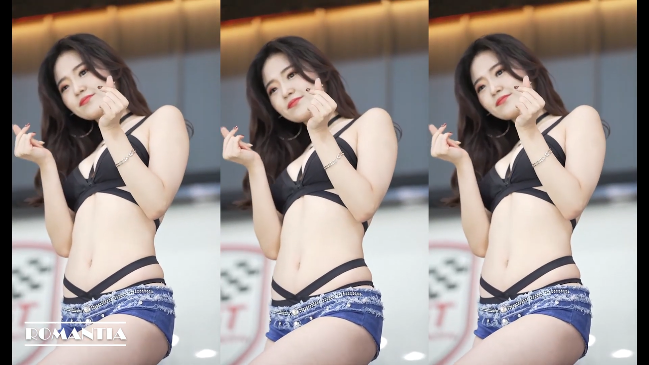 Racing Model Hong Ji Eun Hot Flex 19 Auto Festival Model Hong Jieun VIP Fancam