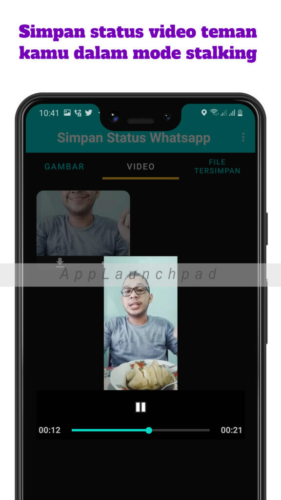 Simpan Status Whatsapp - Aplikasi yang bisa melihat status seseorang tanpa ketahuan