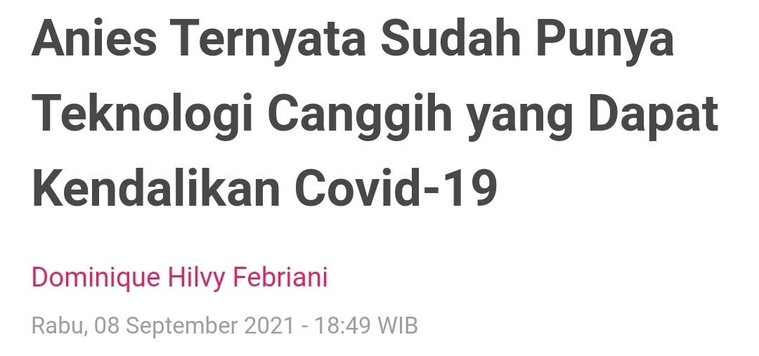 Kuota Vaksin Corona Via JAKI Dikeluhkan Penuh, Anies Beri Penjelasan