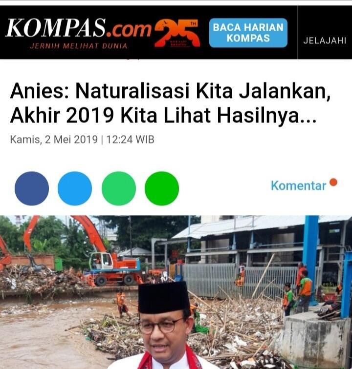 Wagub DKI Minta Warga di Bantaran Sungai Siaga Banjir