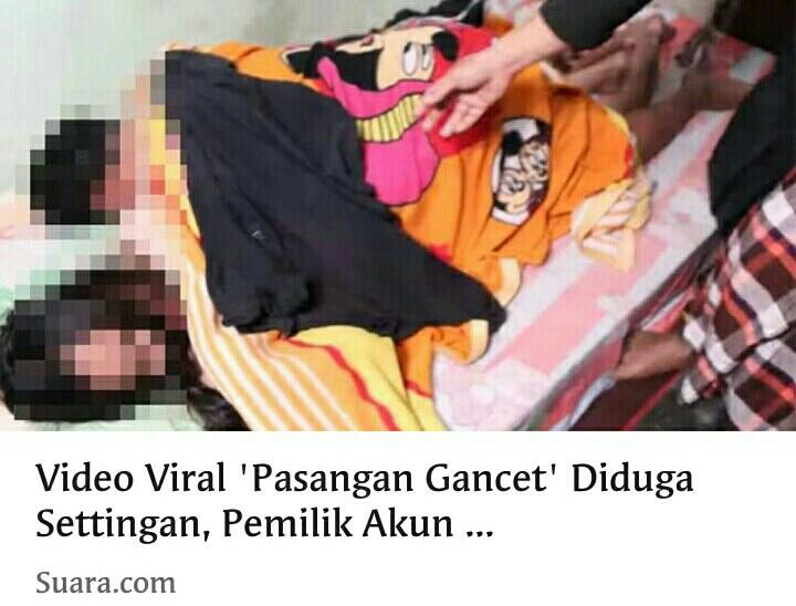 Peristiwa Viral Pasangan 'Gancet' Apakah Seharusnya di Permalukan?