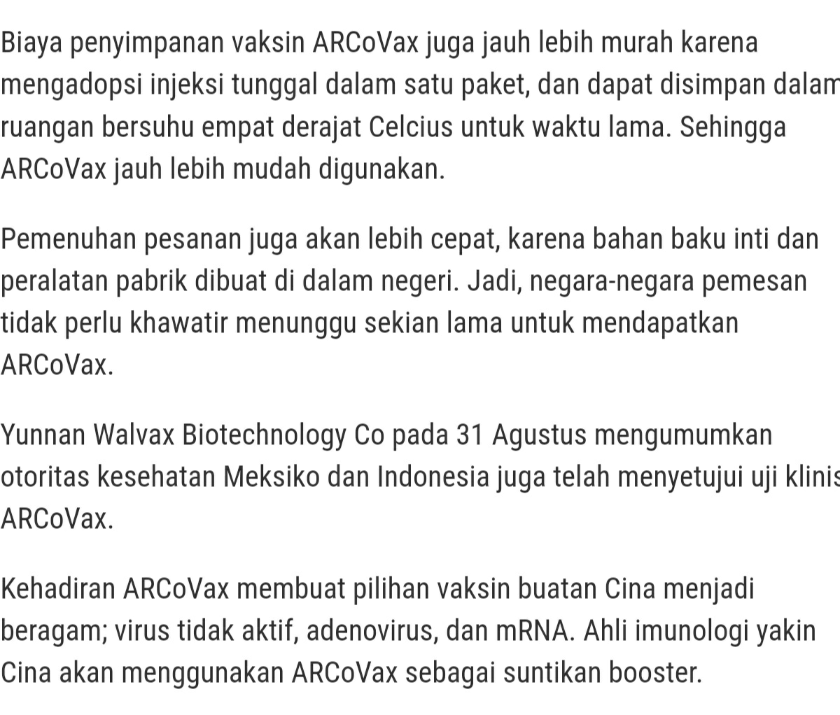 Vaksin Baru Asal China Bakal Diproduksi di RI, Luhut: Kami Dukung