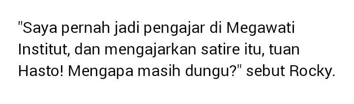 BPN Minta Sentul City Tak Sepihak Bongkar Rumah Rocky Gerung