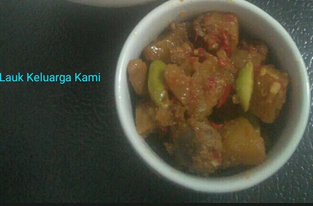 Sambal kentang Hati Petai