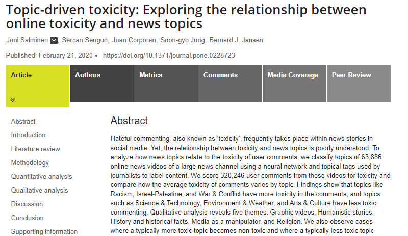 Sudut Pandang Psikologi : Mengapa di Sosial Media Banyak Sekali Komentar Toxic?