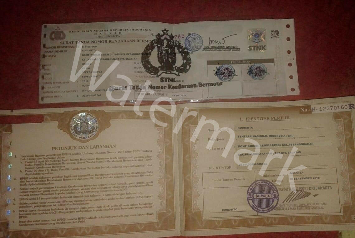 Penipuan Jual Motor Online Berkedok Anggota Militer !