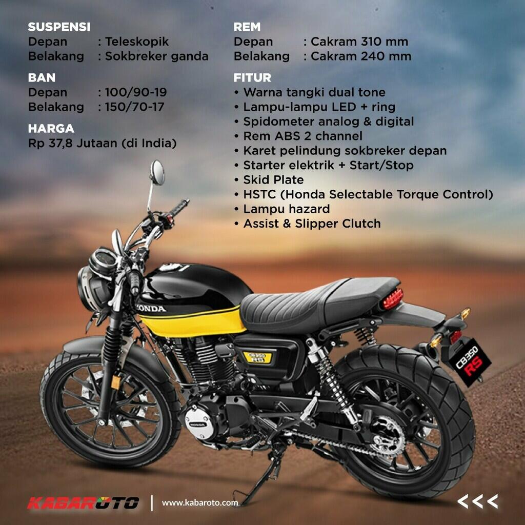 Honda CB350RS, Varian Scrambler Yang Ditunggu