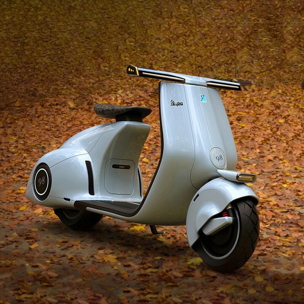 Vespa Electric - Vespa Masa Depan ini keren banget designnya!