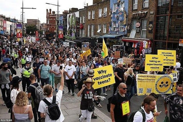 &quot;Worldwide Rally for Freedom&quot; menolak kewajiban Vaksin