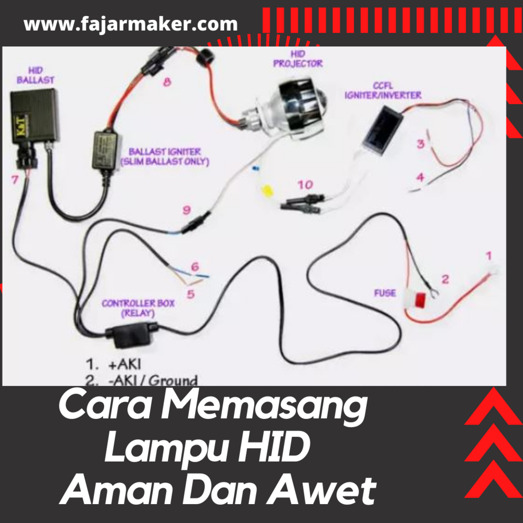 Cara Memasang Lampu HID Aman Dan Awet