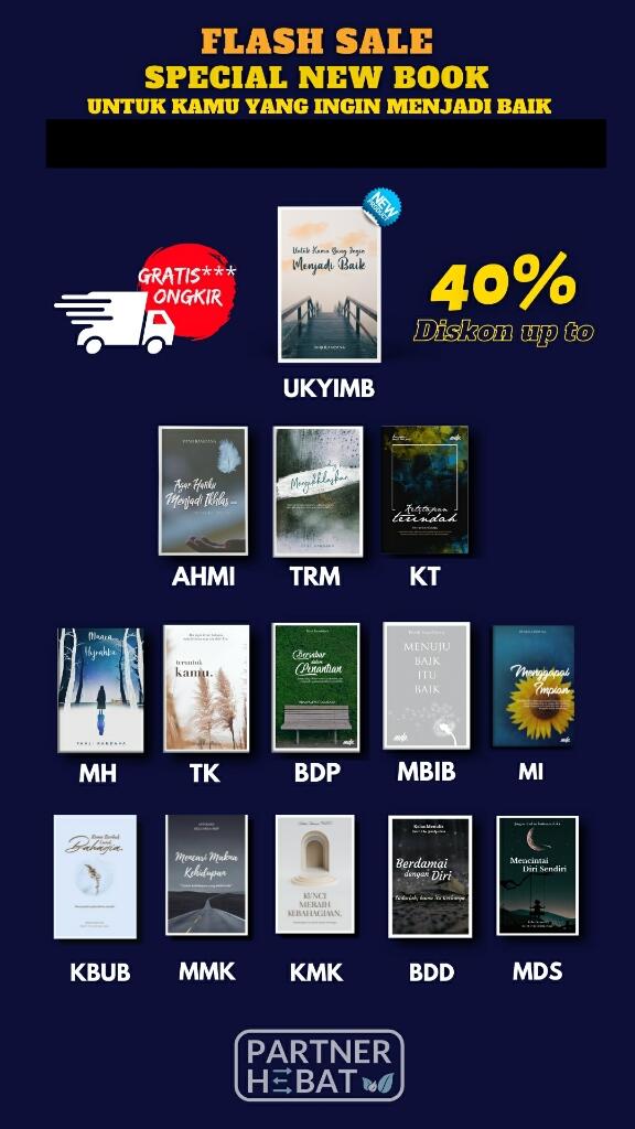 Rekomendasi Buku Yang Wajib Kamu Punya!!