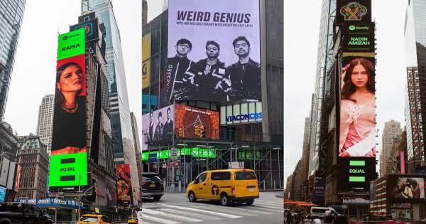 Artis Indonesia Muncul Di Billboard Times Square! Bangga Atau Biasa Saja? 