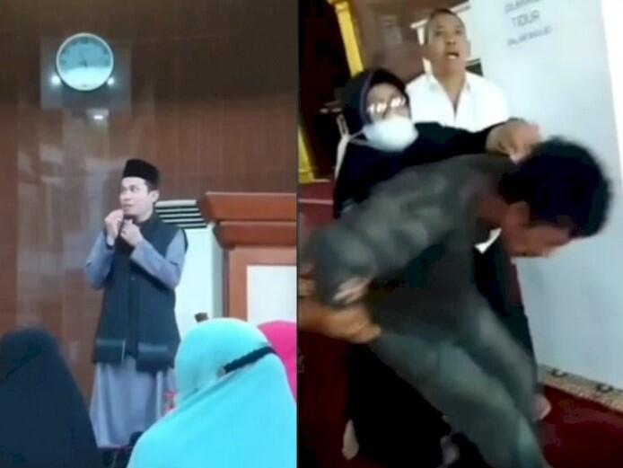 Mencekam ! Video Detik Detik Penyerangan Ustaz Chaniago di Batam