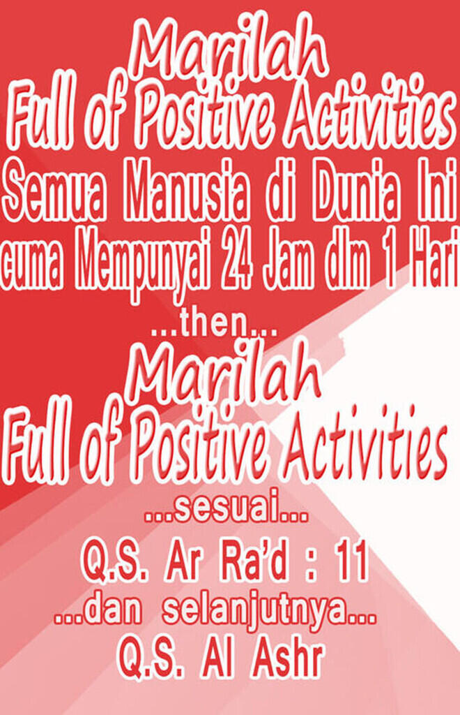 (MOTIVASI) Sebuah Artikel Motivasi dlm Hidup Kamu2 Semua - Part2