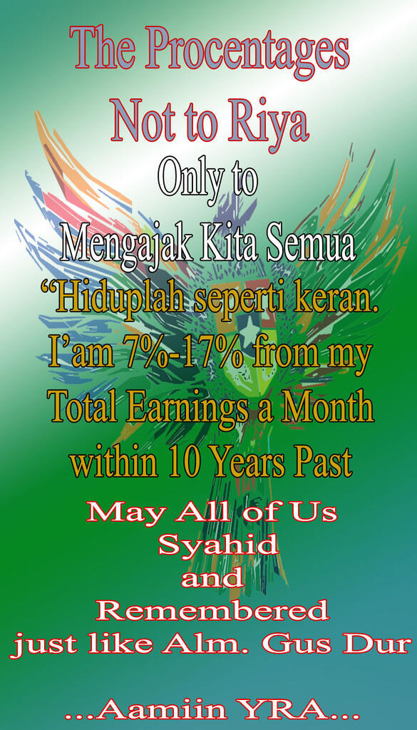 (MOTIVASI) Sebuah Artikel Motivasi dlm Hidup Kamu2 Semua - Part2
