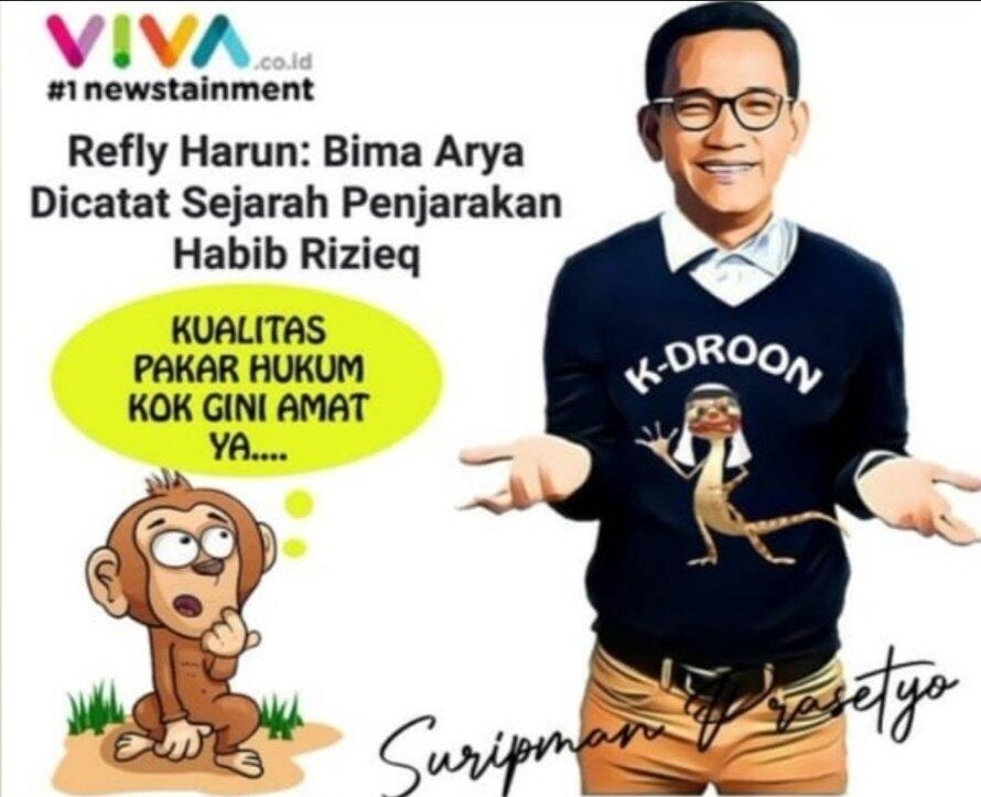 Giring Sindir Anies,Refly:Jangan Rendahkan Diri Hanya untuk Mengevaluasi