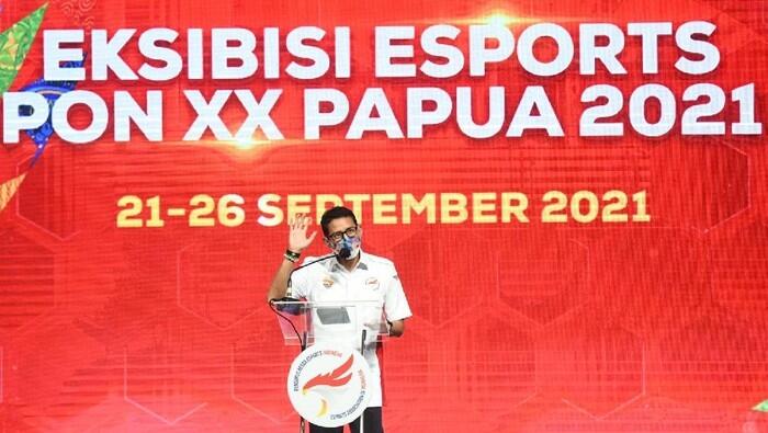 Eksibisi Esports PON XX Papua 2021, Resmi Digelar