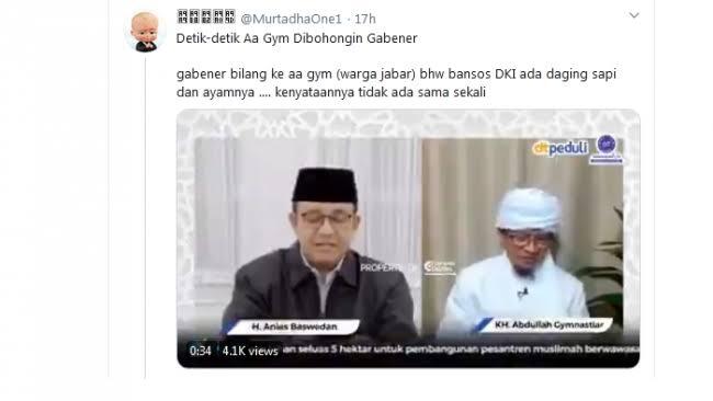 Guntur Romli ke Pihak yang Tak Terima Anies Disebut Pembohong: Coba Tanya Aa Gym..