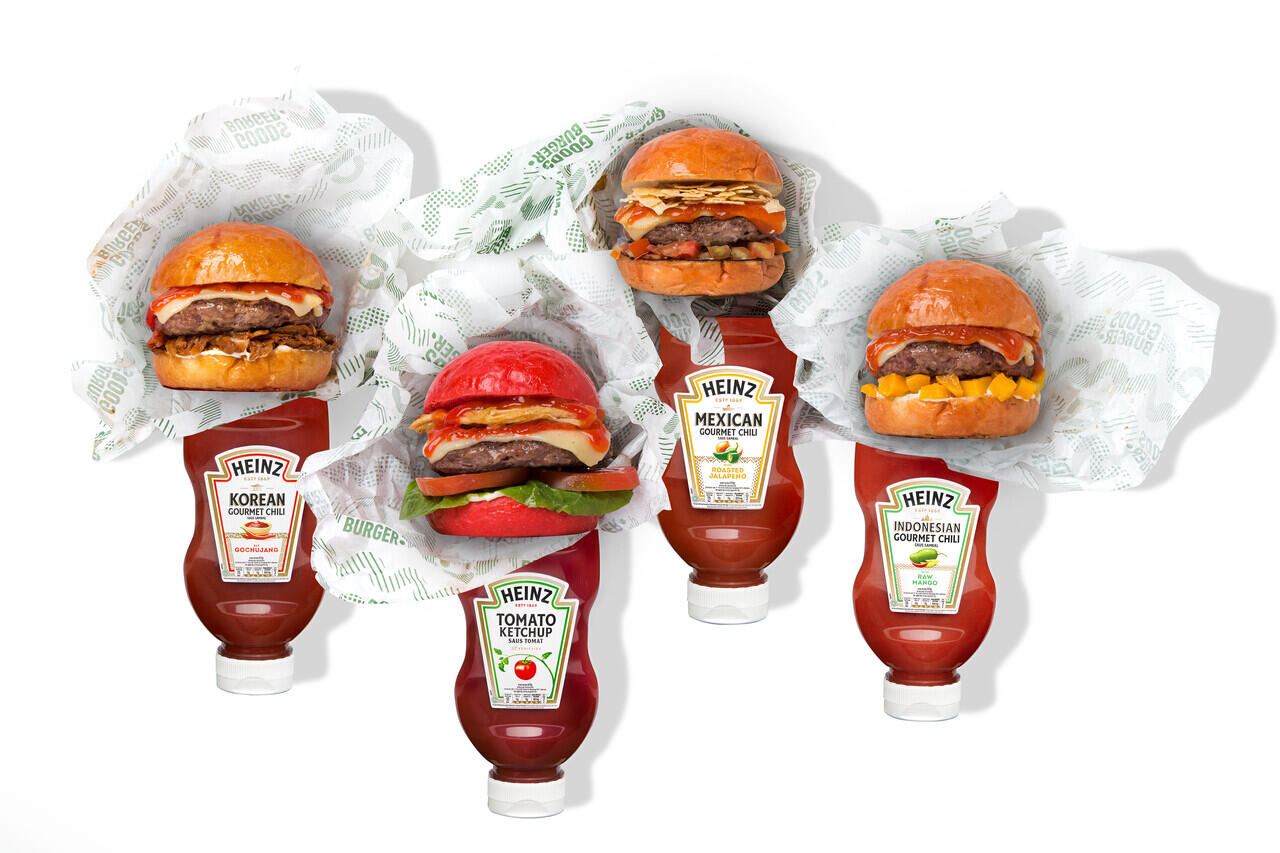 Gandeng Goods, Heinz Hadirkan Menu Gourmet Burger & Kenalkan 4 Varian Burger Spesial