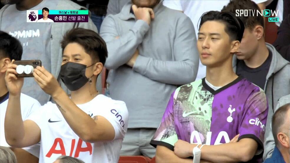 Ada Park Seo Joon di Match Arsenal vs Tottenham Hotspur Buat Mendukung Son Heungmin