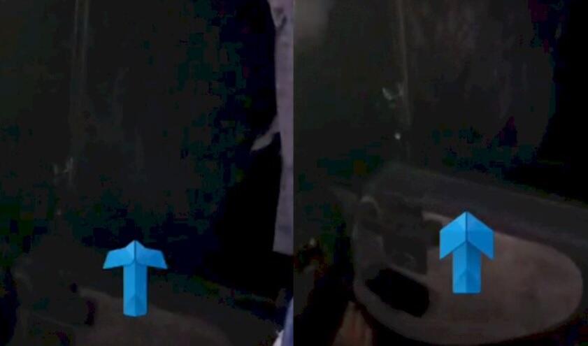 Merinding! Muncul Penampakan di Kaca Mobil, Terekam Sopir Truk
