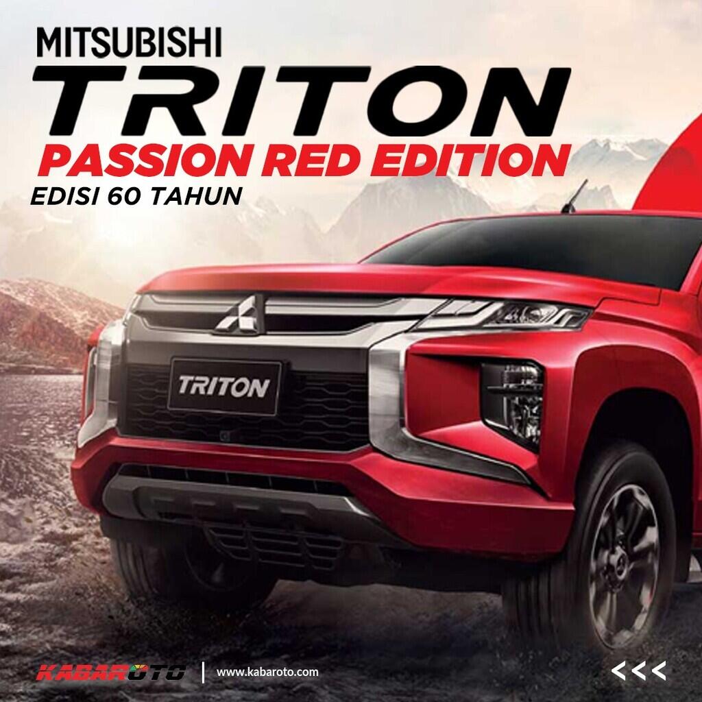 Mitsubishi Triton Edisi 60 Tahun Hadir Di Thailand