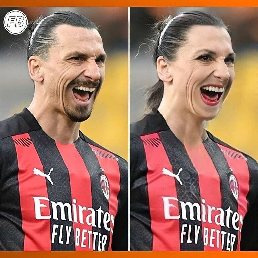 Apa jadinya Jika Pemain Top Sepak Bola Pria, Wajah nya Berubah Jadi Wanita ?