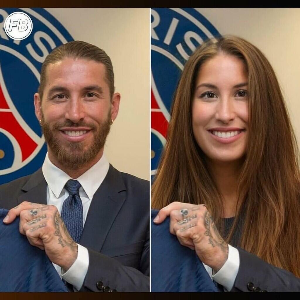 Apa jadinya Jika Pemain Top Sepak Bola Pria, Wajah nya Berubah Jadi Wanita ?