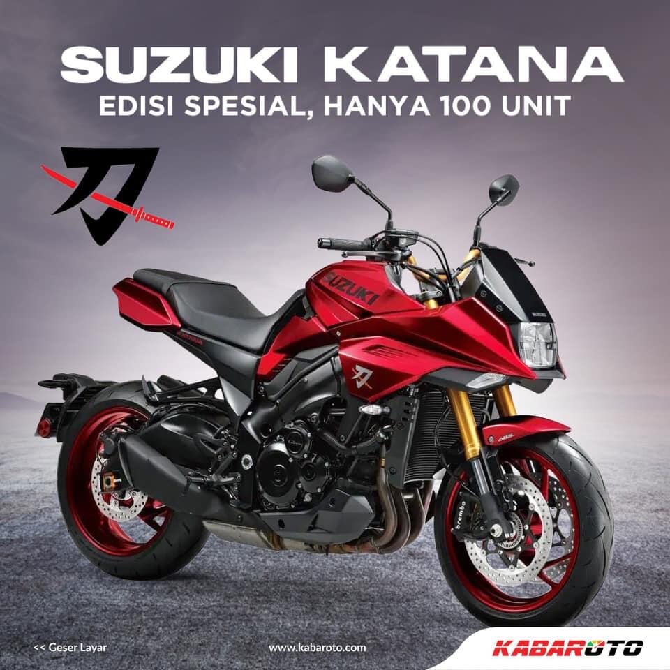 Suzuki Katana Edisi Spesial Ini Hanya Tersedia 100 Unit!