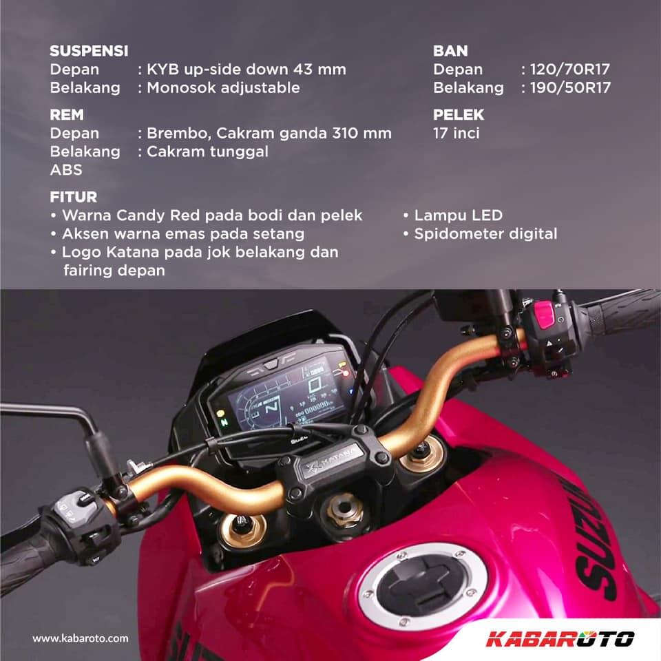 Suzuki Katana Edisi Spesial Ini Hanya Tersedia 100 Unit!