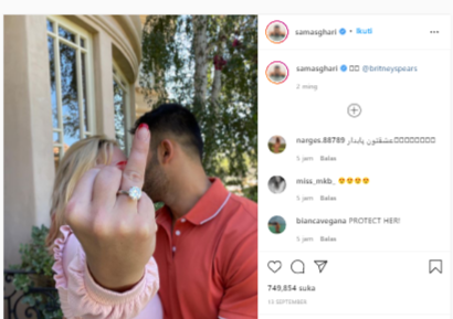 Britney Spears Akhirnya Tunangan, Dilamar Pakai Cincin Berlian Langka