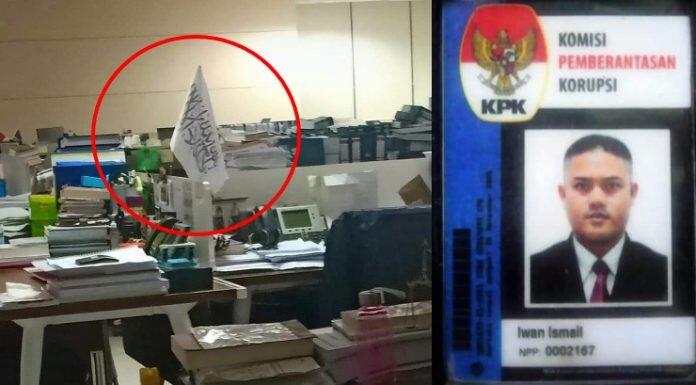 Satpam KPK Dipecat Potret Bendera HTI di Meja Pegawai, Terungkap Usai Novel Cs Keluar