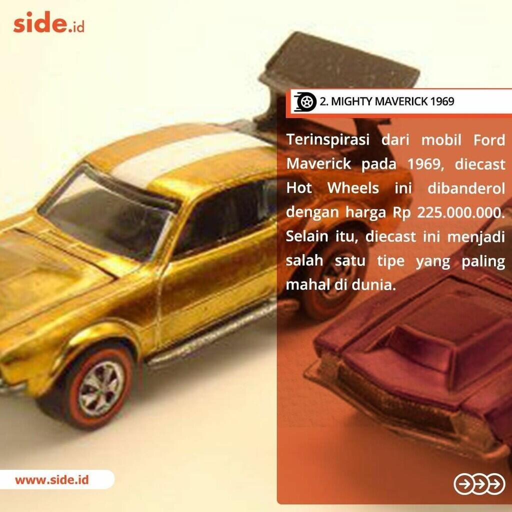 Deretan Hot Wheels Terlangka di Dunia, Harganya Sampai Rp 1 Miliar!