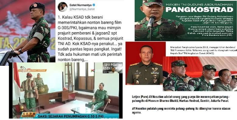 Patung Suharto Di Bongkar Museum Kostrad, Gatot Nurmantyo Bersuara!