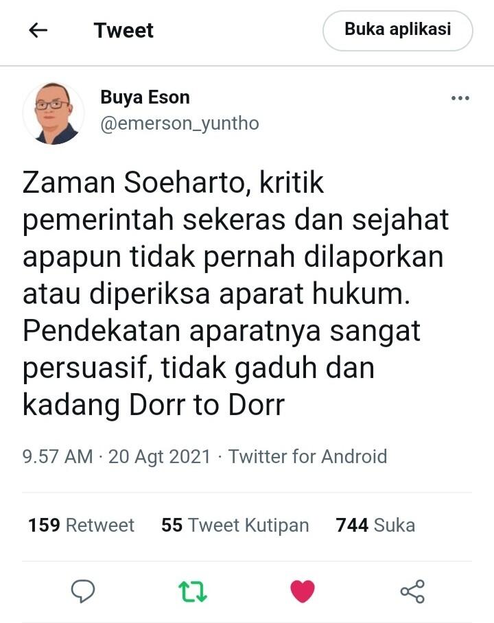 Viral, Video Soeharto Sebut Indonesia Akan Hancur Jika Pemudanya Begini