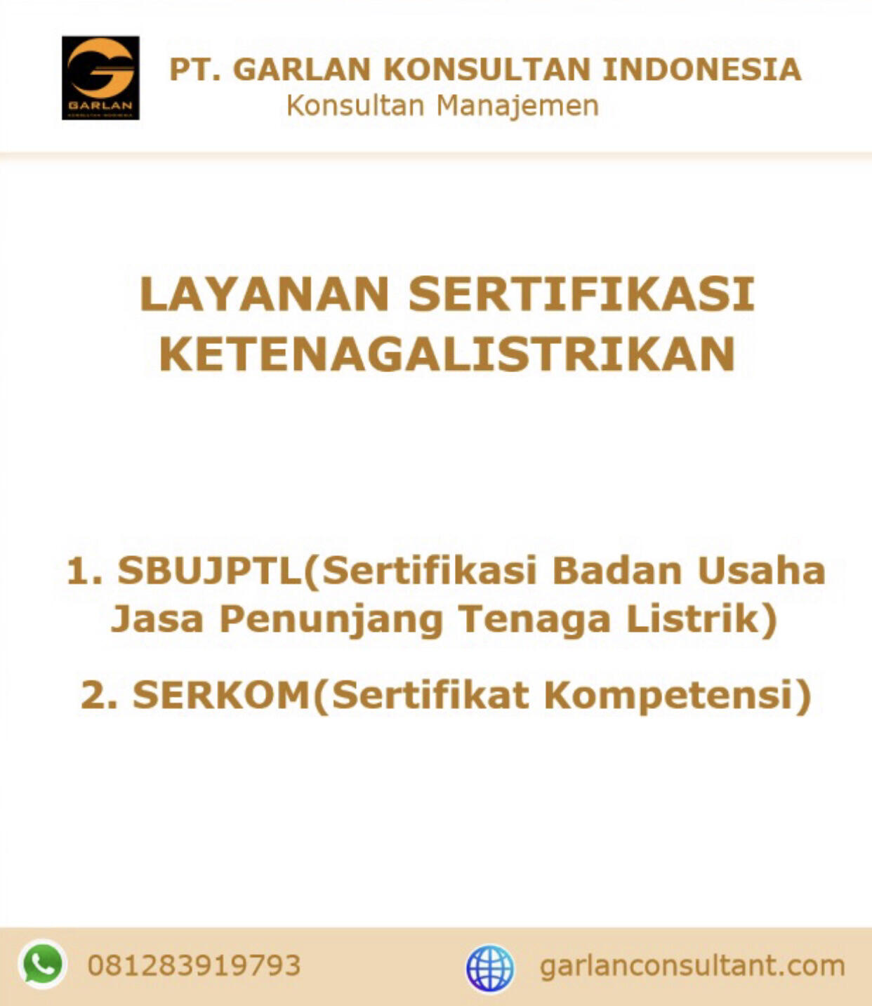 layanan Pengurusan SBUJPTL dan Serkom Djk Esdm