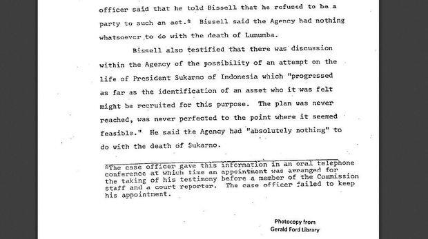 Dokumen CIA Ungkap Rencana Pembunuhan Sukarno