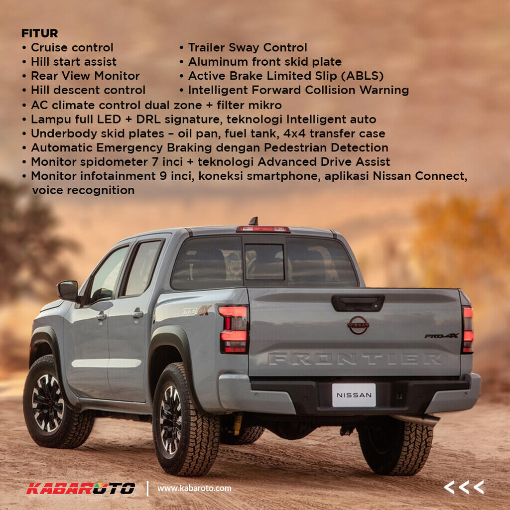 Nissan Frontier Dibekali Perlengkapan Nismo Off Road