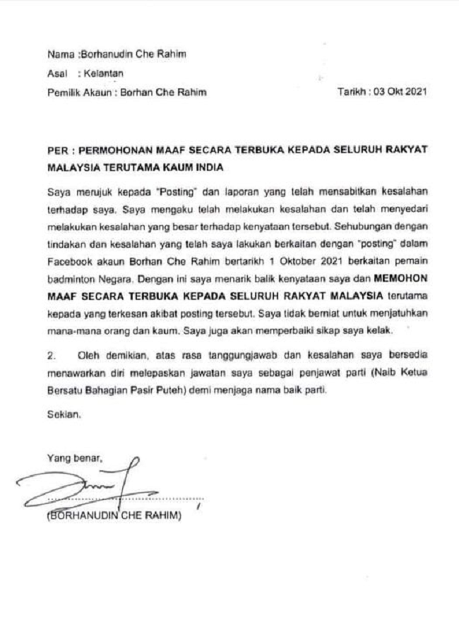 Atlet Malaysia Jadi Korban Hinaan Rasis Politisi Negaranya Sendiri, Kok Tega Banget